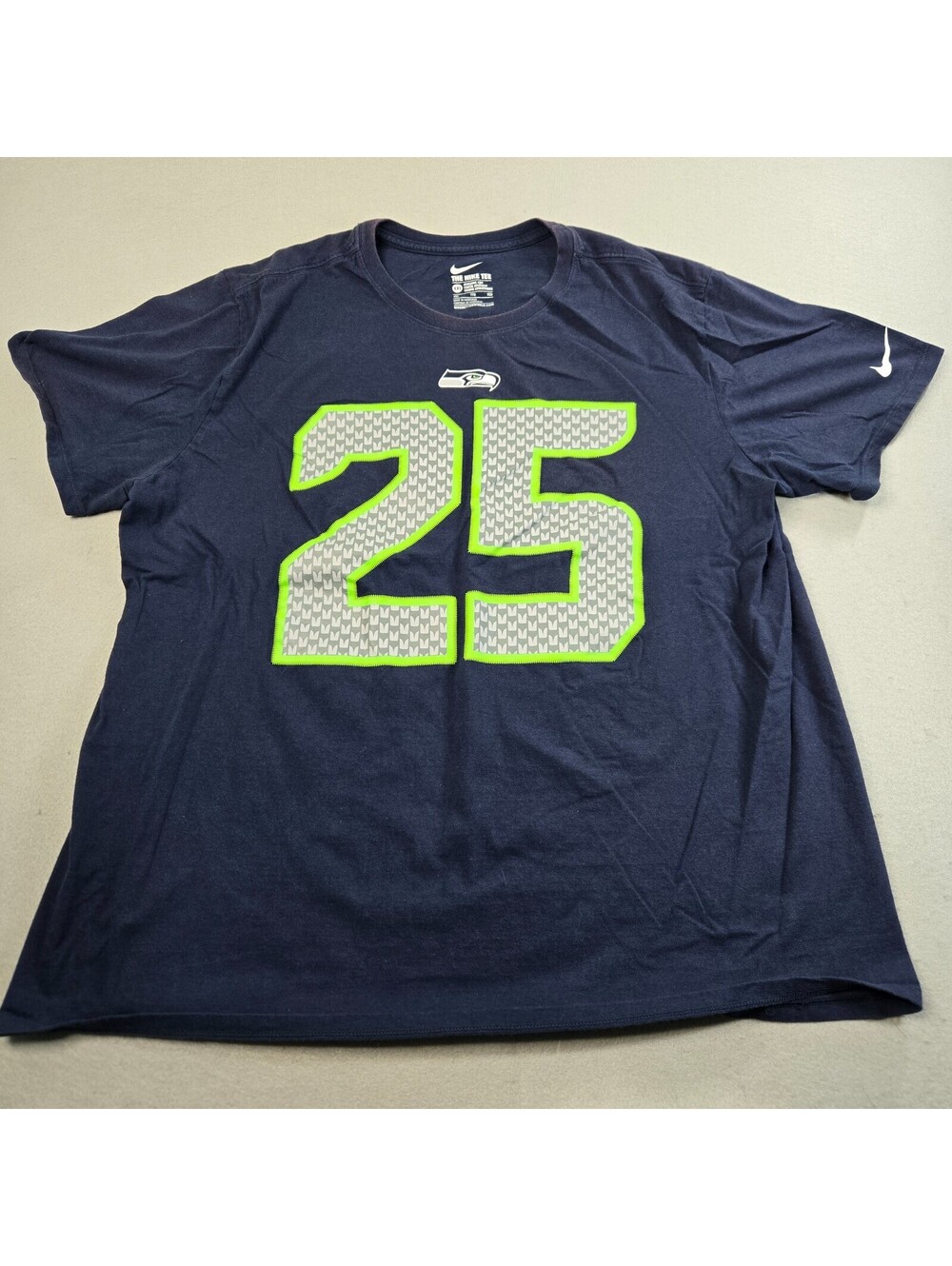 NFL Seattle Seahawks Richard Sherman 25 Nike Tee - Men’s 2X-Large Shirt